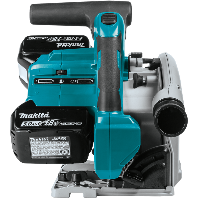 Makita (XPS01PTJ) Juego de sierra circular de inmersión de 6-1/2" LXT® sin escobillas de 36 V (X2) 