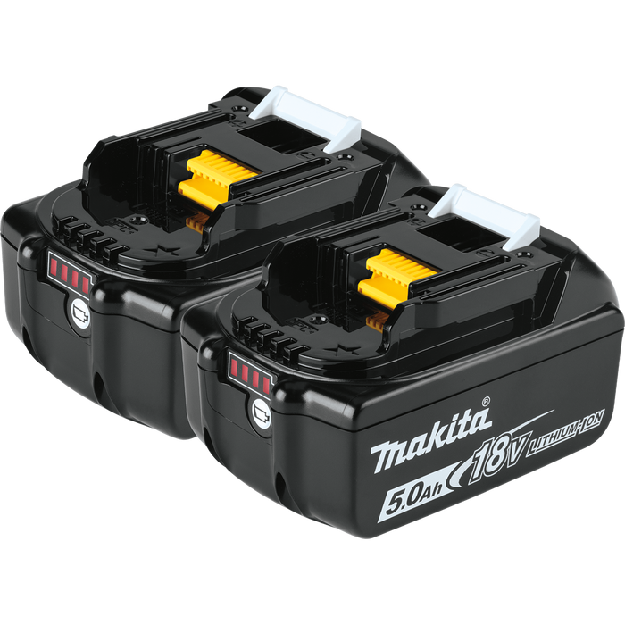 Makita (XT297T-R) 18V LXT® Brushless 2 Pc. Combo Kit, XPH14Z, XDT20Z, bag (5.0Ah) (Factory Reconditioned)