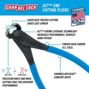 CHANNELLOCK 356 | 6-in. XLT™ End Cutting Pliers - Pacific Power Tools