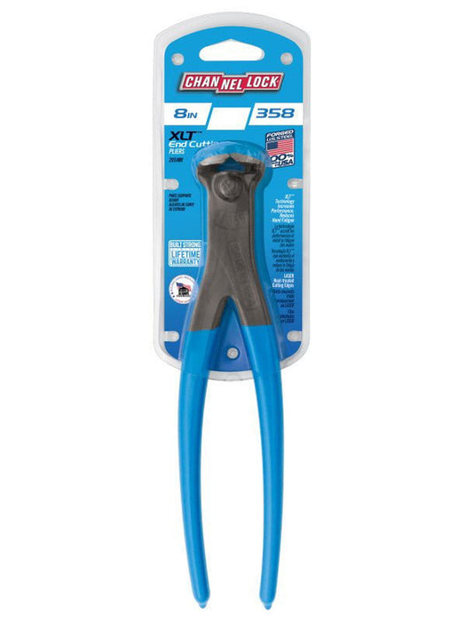 CHANNELLOCK 358 | 8-in. XLT™ End Cutting Pliers - Pacific Power Tools