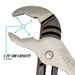 CHANNELLOCK 442 | 12-in. V-Jaw Tongue & Groove Pliers - Pacific Power Tools
