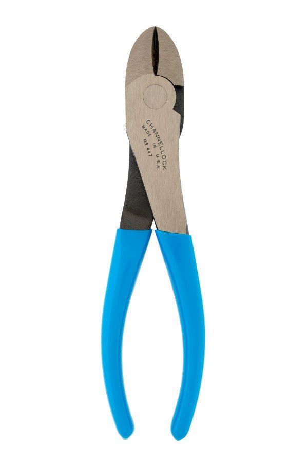 CHANNELLOCK 447 | 8-in. High Leverage Curved Diagonal Cutting Pliers - Pacific Power Tools