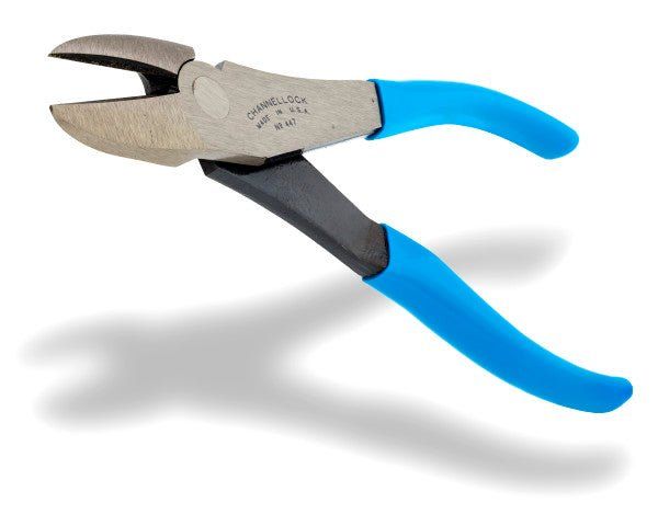 CHANNELLOCK 447 | 8-in. High Leverage Curved Diagonal Cutting Pliers - Pacific Power Tools
