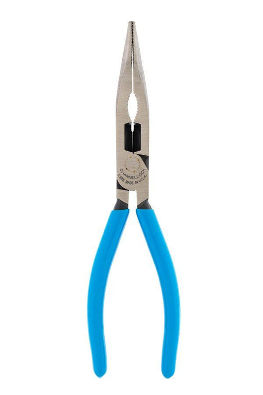 CHANNELLOCK E388 | 8-in. XLT™ Combination Bent Long Nose Pliers With Cutter - Pacific Power Tools