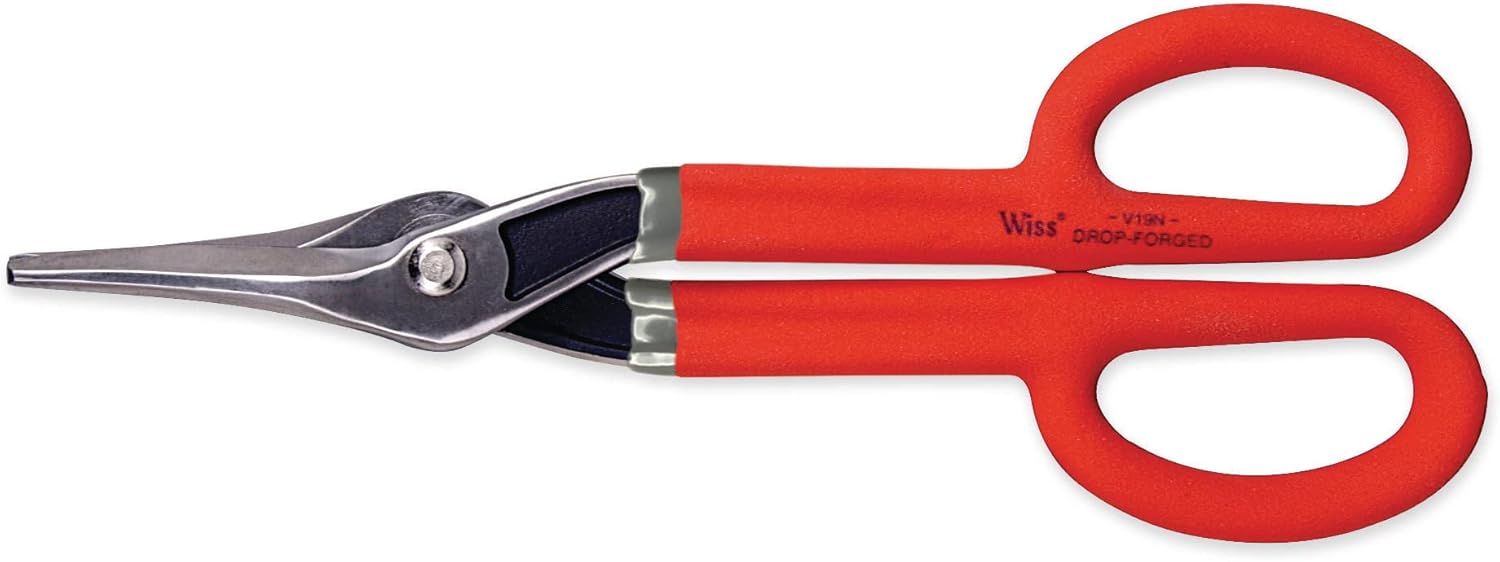 Crescent Wiss (V19) 13" Duckbill Tinner's Metal Cutting Snips - Pacific Power Tools