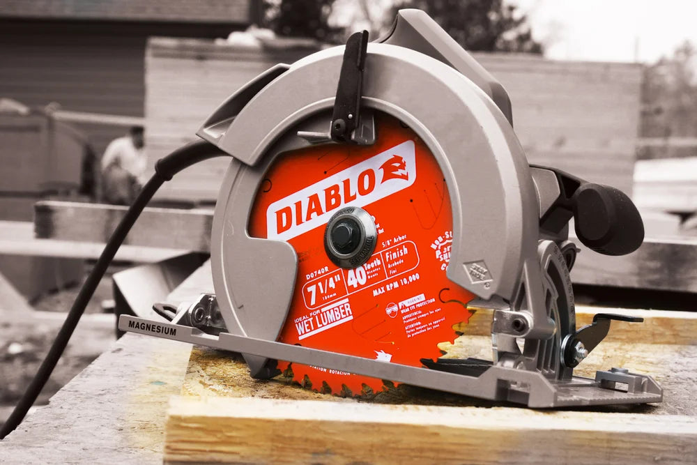 Diablo (D0740A) 7-1/4" x 40-Teeth Finish Saw Blade for Wood