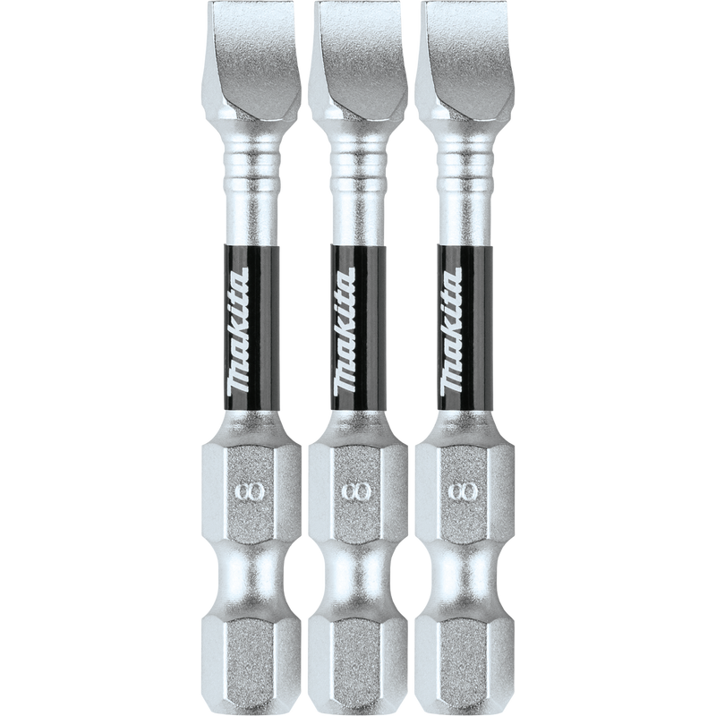 Makita (T-05088) Impact XPS® #8 Slotted 2" Power Bit, 3/pk