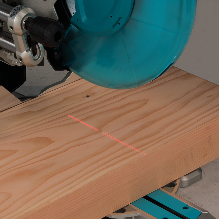 Makita (LS1219L-R) 12" Dual-Bevel Sliding Compound Miter Saw, laser (Factory Reconditioned)