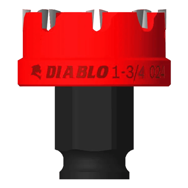 Diablo | 1 - 3/4" Steel Demon™ Carbide Teeth Hole Cutter - Pacific Power Tools