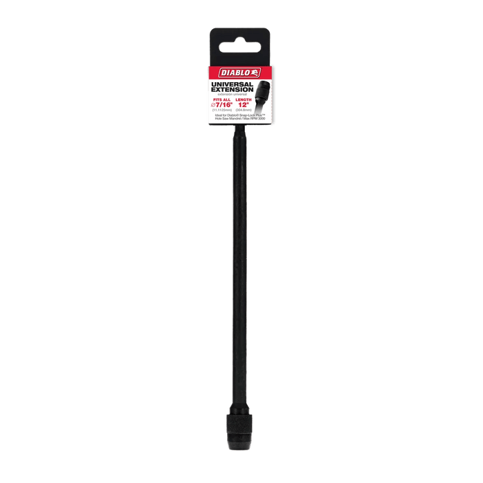 Diablo | 12" x 7/16" Universal Extension for Drills - Pacific Power Tools