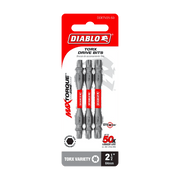 Diablo | 2 - 1/2" Double - Ended Torx Drive Bits (3 - Piece) - Pacific Power Tools