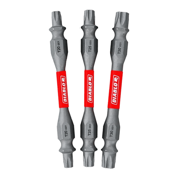 Diablo | 2 - 1/2" Double - Ended Torx Drive Bits (3 - Piece) - Pacific Power Tools