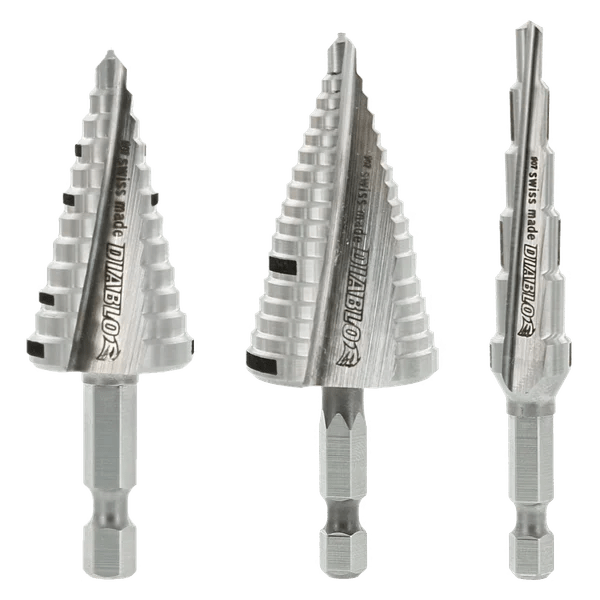 Diablo | 3 pc Impact Step Drill Bit Set (3 - Piece) - Pacific Power Tools