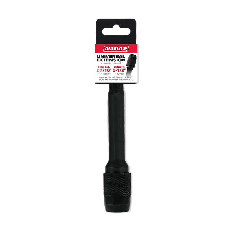 Diablo | 5 - 1/2" x 7/16" Universal Extension for Drills - Pacific Power Tools