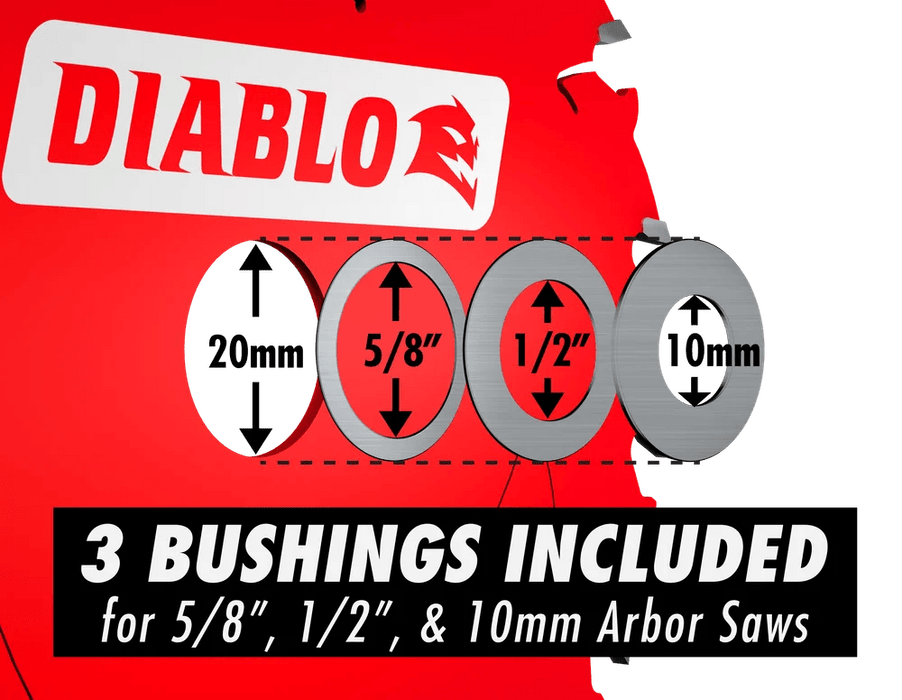 Diablo | 5 - 3/8" x 30 - Teeth Steel Demon™ Carbide Saw Blade for Medium Metal - Pacific Power Tools