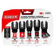 Diablo | 5 pc Universal Fit General Purpose Oscillating Blade Set (5 - Piece) - Pacific Power Tools