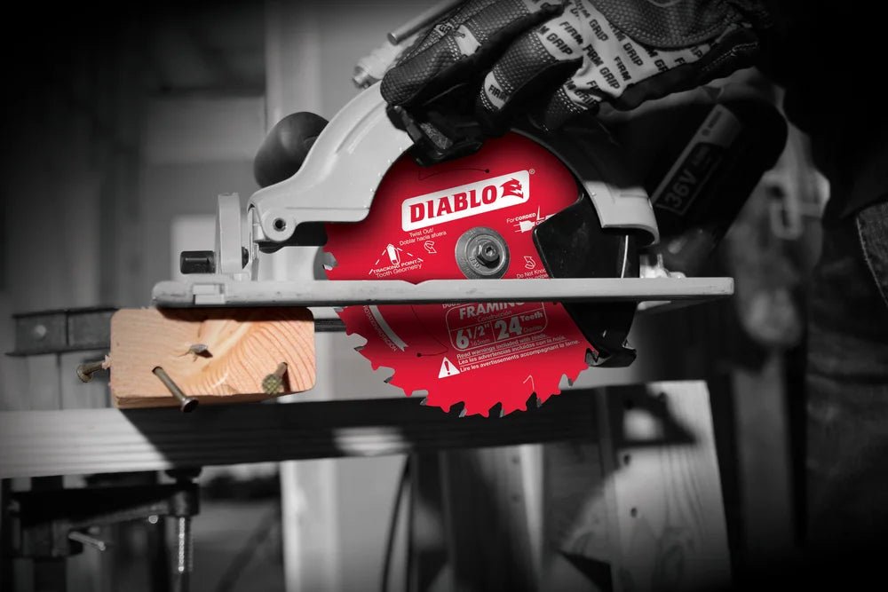 Diablo | 6 - 1/2" x 24 - Teeth Framing Saw Blade for Wood - Pacific Power Tools