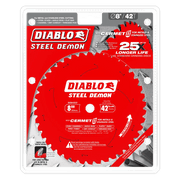Diablo | 8" x 42 - Teeth Steel Demon™ Cermet II Saw Blade for Thick Metal - Pacific Power Tools