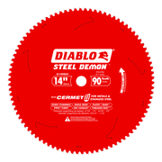 Diablo (D1490CF) 14" x 90 - Teeth Steel Demon™ Cermet II Saw Blade for Thin Metal - Pacific Power Tools
