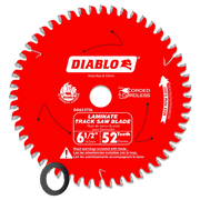 Diablo | Diablo 6 - 1/2" 52 - Teeth Track Saw Blade for Laminate - Pacific Power Tools