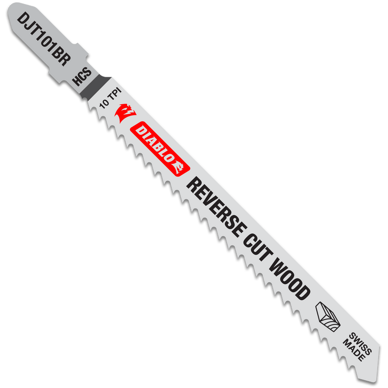 Diablo (DJT101BR5) 4" 10TPI High Carbon Steel Jig Saw Blades for Wood (5 - Pack) - Pacific Power Tools