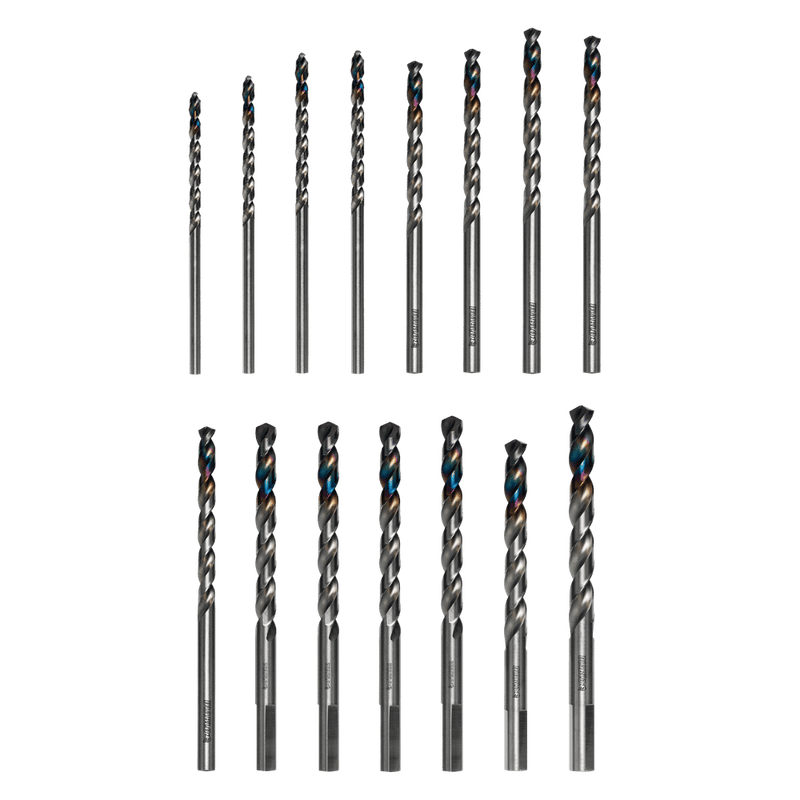 Diablo (DMD - S15T) 15 pc Metal Demon™ Drill Bits Set for Mild, Hardened and Stainless Steels - Pacific Power Tools