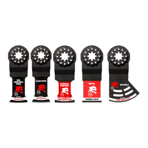 Diablo (DOS5S) Starlock General Purpose Oscillating Blade Set (5 - pc) - Pacific Power Tools