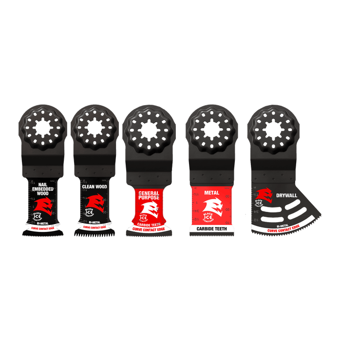 Diablo (DOS5S) Starlock General Purpose Oscillating Blade Set (5 - pc) - Pacific Power Tools