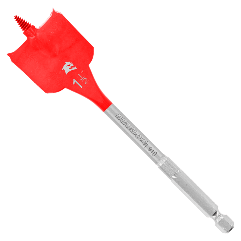 Diablo (DSP2170) 1 - 1/2" x 6" Spade Bit for Wood - Pacific Power Tools