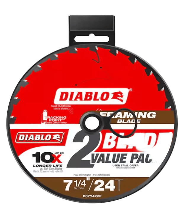 Diablo Framing Blade Value Pack (2 - Pack) - Pacific Power Tools