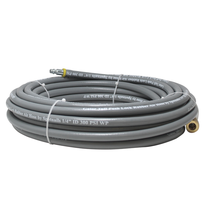 Spotnails (RH14050CPGY) 1/4"x50' Gray Rubber Hose