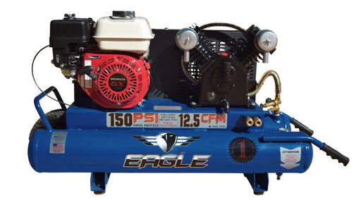 Eagle | 5.5-HP 10-Gallon Gas Wheelbarrow Air Compressor w/ Honda Engine - Pacific Power Tools