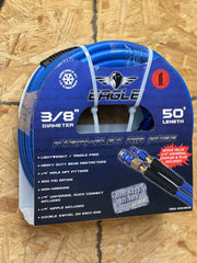 Eagle | Hybri-Flex 3/8" x 50' Air Hose w/ 1/4" MNPT Fittings - Pacific Power Tools