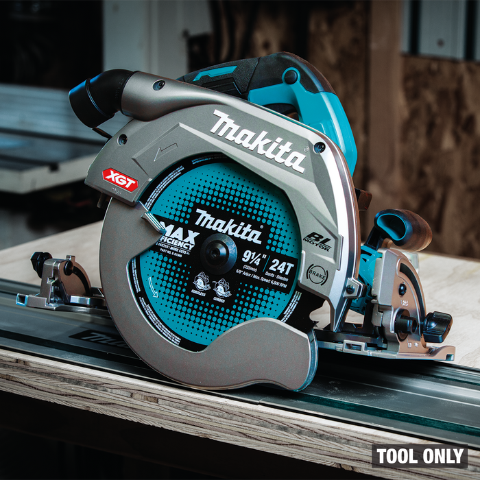 Makita (GSH03Z) 40V max XGT® Brushless 9-1/4" Circular Saw, guide rail compatible base, AWS® Capable (Tool Only)