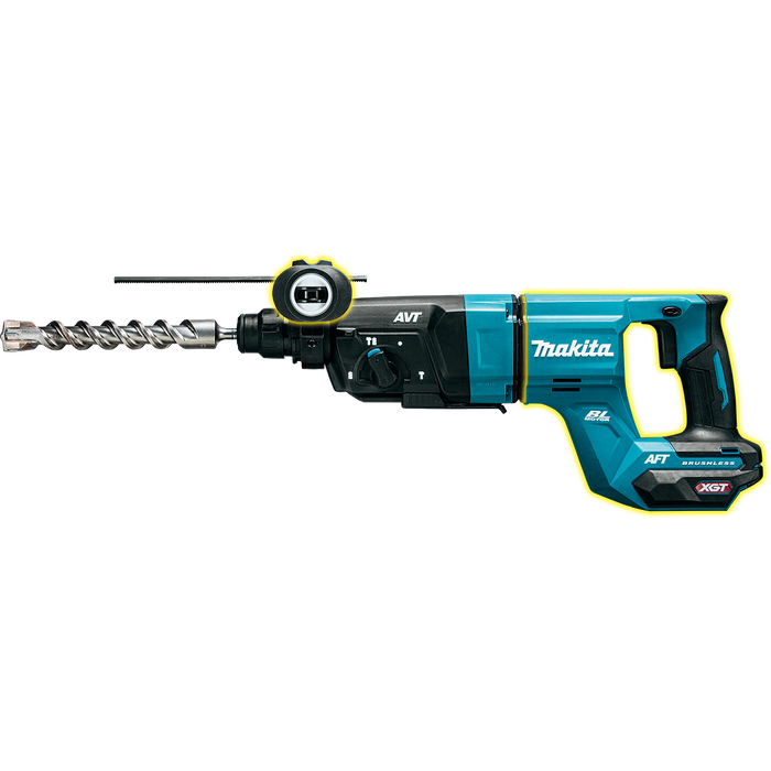 Makita (GRH07Z-R ) 40V max XGT® Brushless 1-1/8" SDS-PLUS AVT® Rotary Hammer, D-Handle (Tool Only) (Factory Reconditioned)