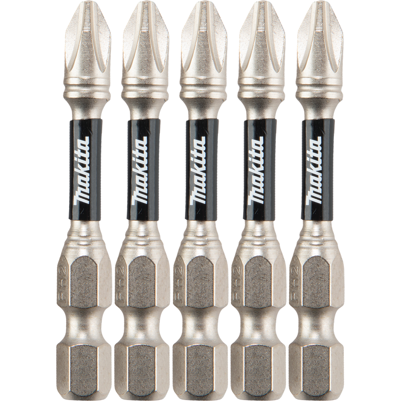 Makita (T-05119) Impact XPS® #2 Phillips 2" Power Bit, 5/pk