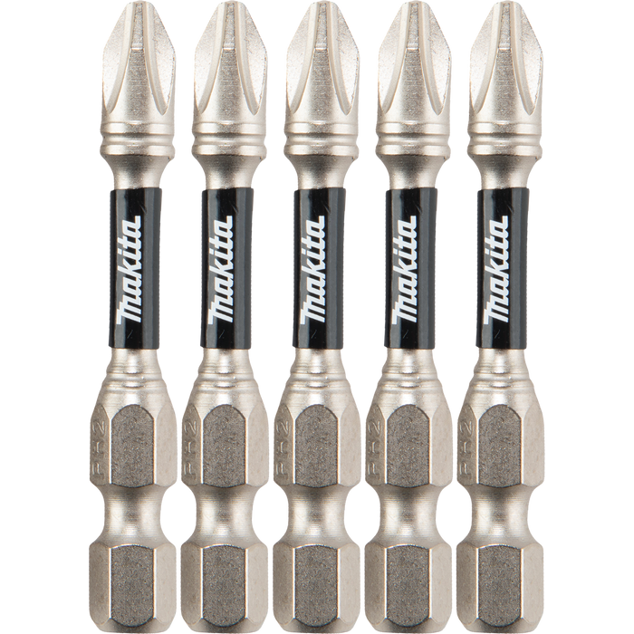 Makita (T-05119) Impact XPS® #2 Phillips 2" Power Bit, 5/pk