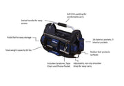 Frontier | 19 in. Open Tote Tool Bag with Rotating Handle - Pacific Power Tools
