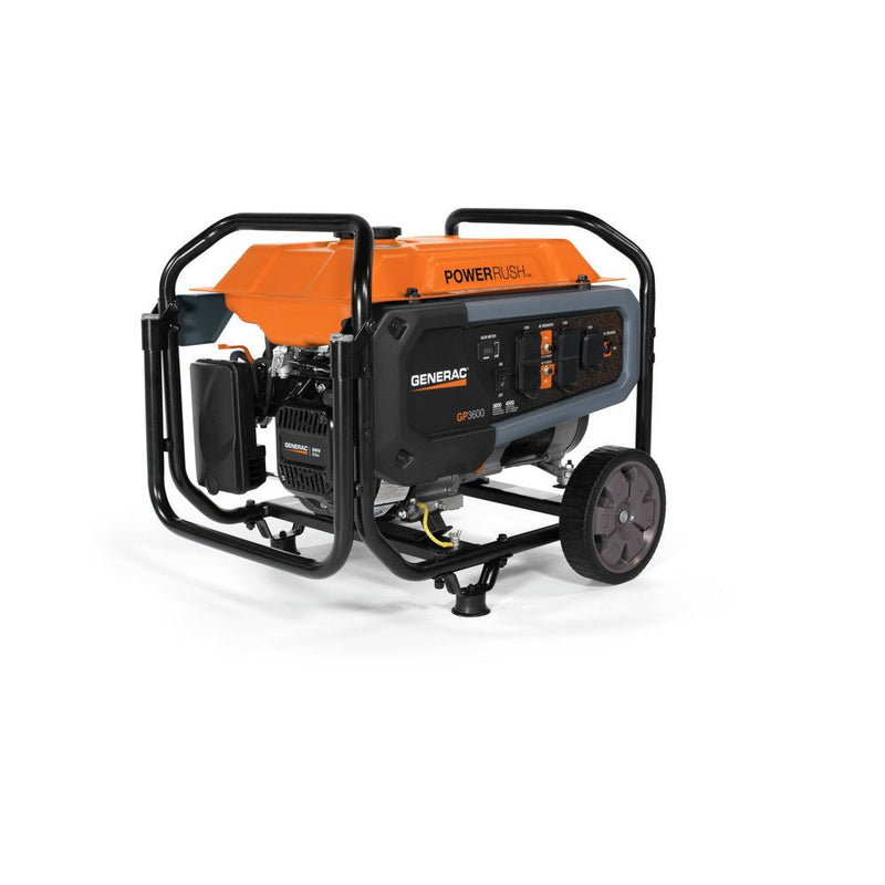 Generac (GP3600) 3,600 Watt Portable Generator - Pacific Power Tools