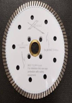 Generic Diamond (RTBN07428UN) White Turbo Cutter Supreme - 7" x 0.095 x 8mm x DM7/8" - 5/8" Flush - Pacific Power Tools