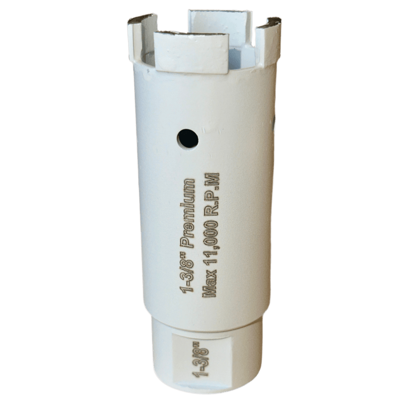 Generic Diamond (ZNS0138S) Dry/Wet Core Drill 1 - 3/8" Diamond Core Bit 5/8 - 11 Thread - Pacific Power Tools