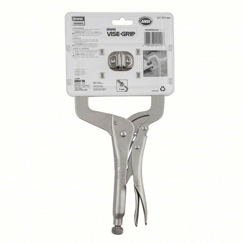 IRWIN | VISE-GRIP® 11" Locking C-Clamp w/ Swivel Pad - Pacific Power Tools