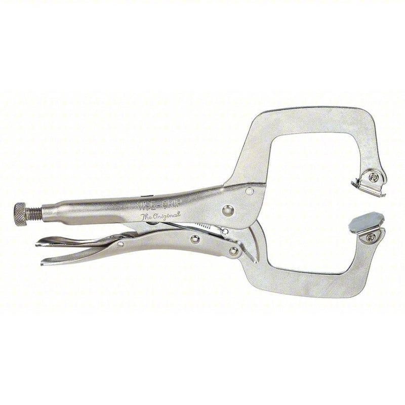 IRWIN | VISE-GRIP® 11" Locking C-Clamp w/ Swivel Pad - Pacific Power Tools