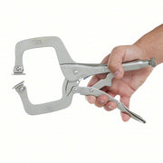 IRWIN | VISE-GRIP® 11" Locking C-Clamp w/ Swivel Pad - Pacific Power Tools