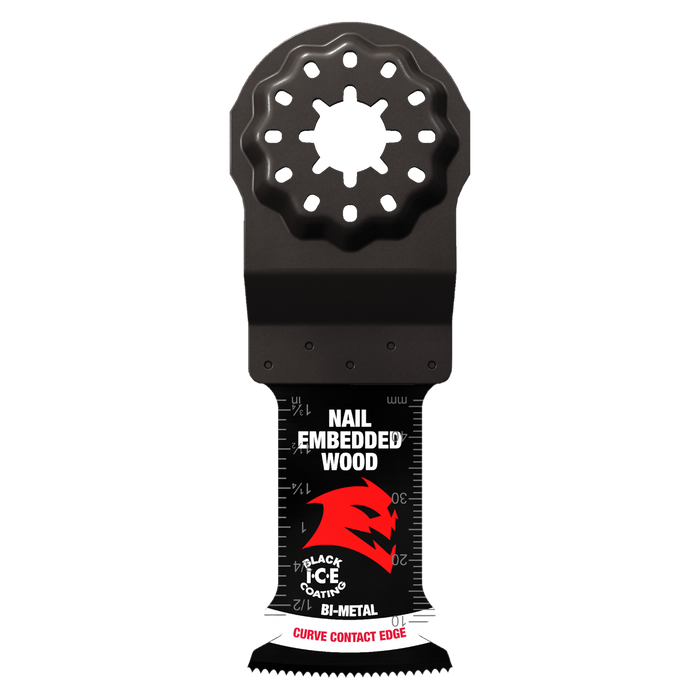 Diablo (DOS125BW10) 1-1/4" Demo Demon™ Starlock Bi-Metal Oscillating Blades for Nail-Embedded Wood (10-pk)