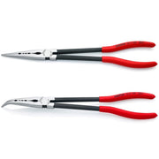 Knipex (00 80 01 US) 2 Pc Long Reach Needle Nose Set (28 71 280 & 28 81 280) - Pacific Power Tools