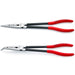 Knipex (00 80 01 US) 2 Pc Long Reach Needle Nose Set (28 71 280 & 28 81 280) - Pacific Power Tools