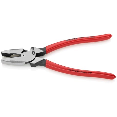 KNIPEX (09 01 240 SBA) 9 - 1/2" High Leverage Lineman's Pliers New England Head - Pacific Power Tools