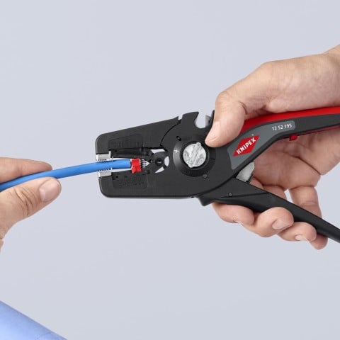 KNIPEX (12 52 195) PreciStrip16 Automatic Wire Stripper 6 - 28 AWG - Pacific Power Tools