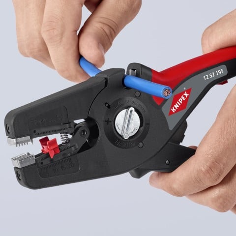 KNIPEX (12 52 195) PreciStrip16 Automatic Wire Stripper 6 - 28 AWG - Pacific Power Tools